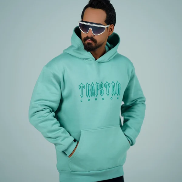 هودی مردانه دورس سه‌نخ طرح Trapster London
